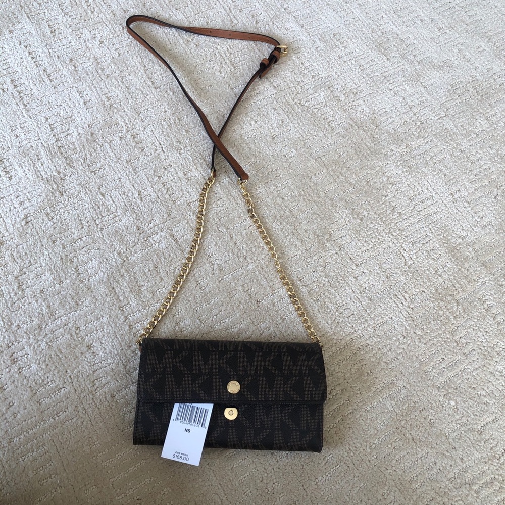 Michael Kors Jet Set Wallet on a Chain